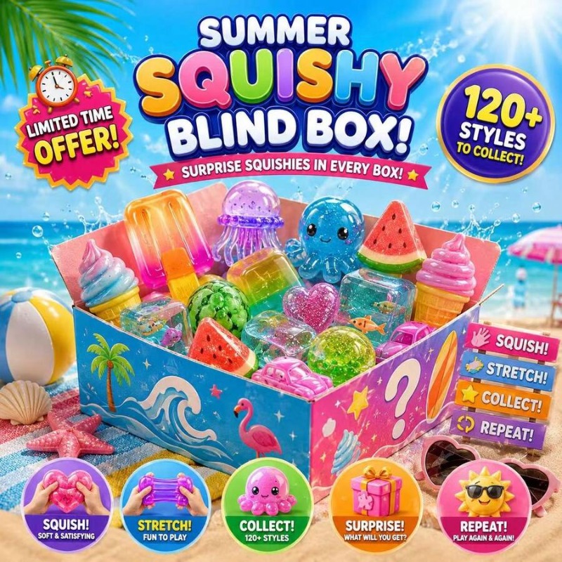 Food And Snacks - Limited-Time Offer Cute Summer Themed Mystery