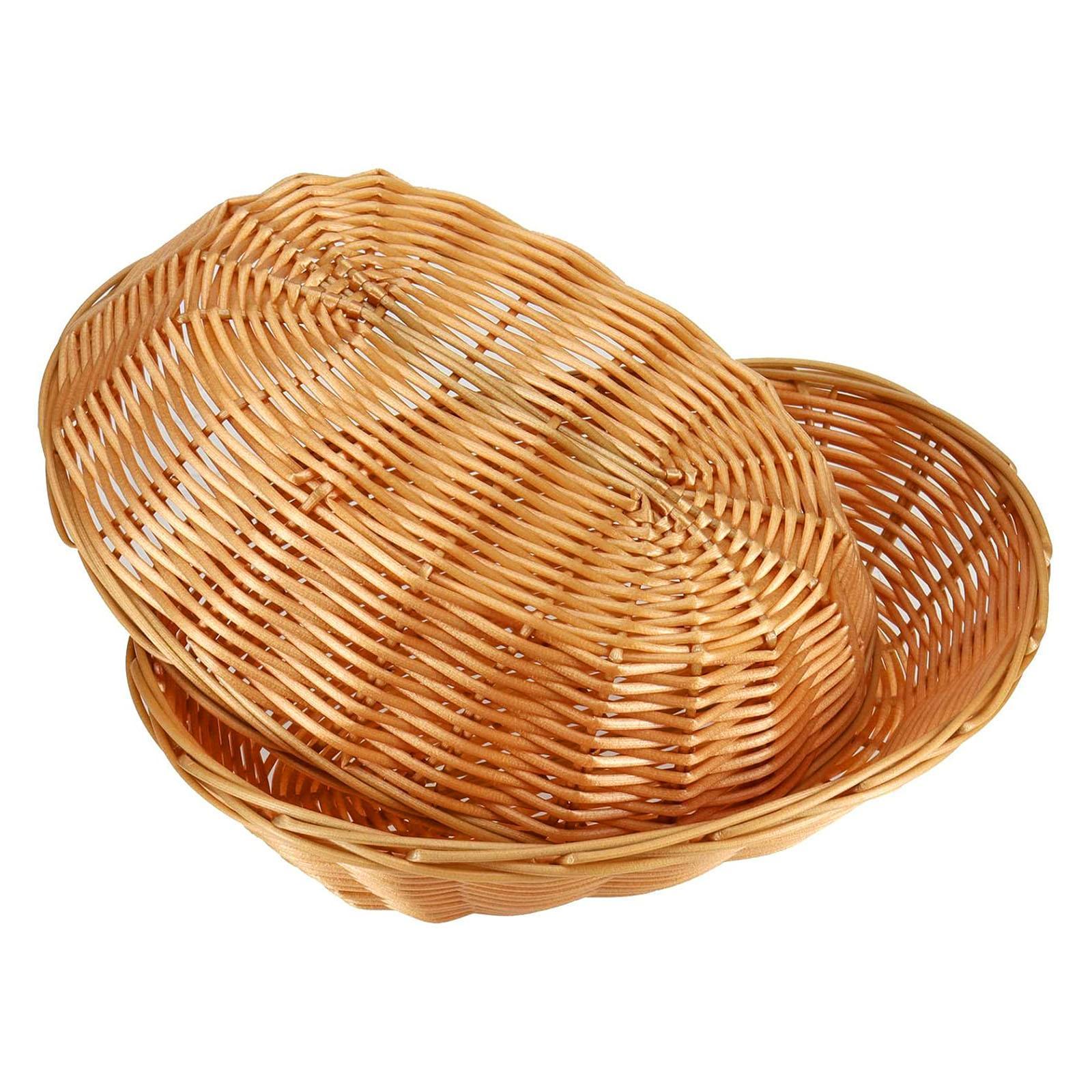Snacks Food Gift Baskets - 10x Food Storage Baskets Decorative Tray