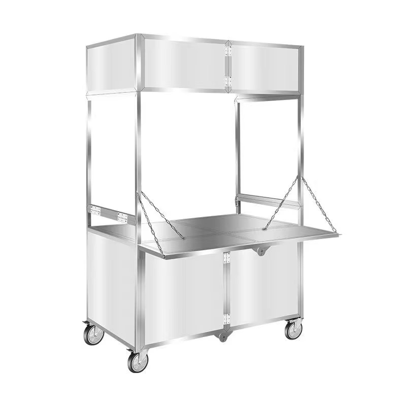 New Multi-Functional Folding S - Snacks Food Stall ulasan dan harga