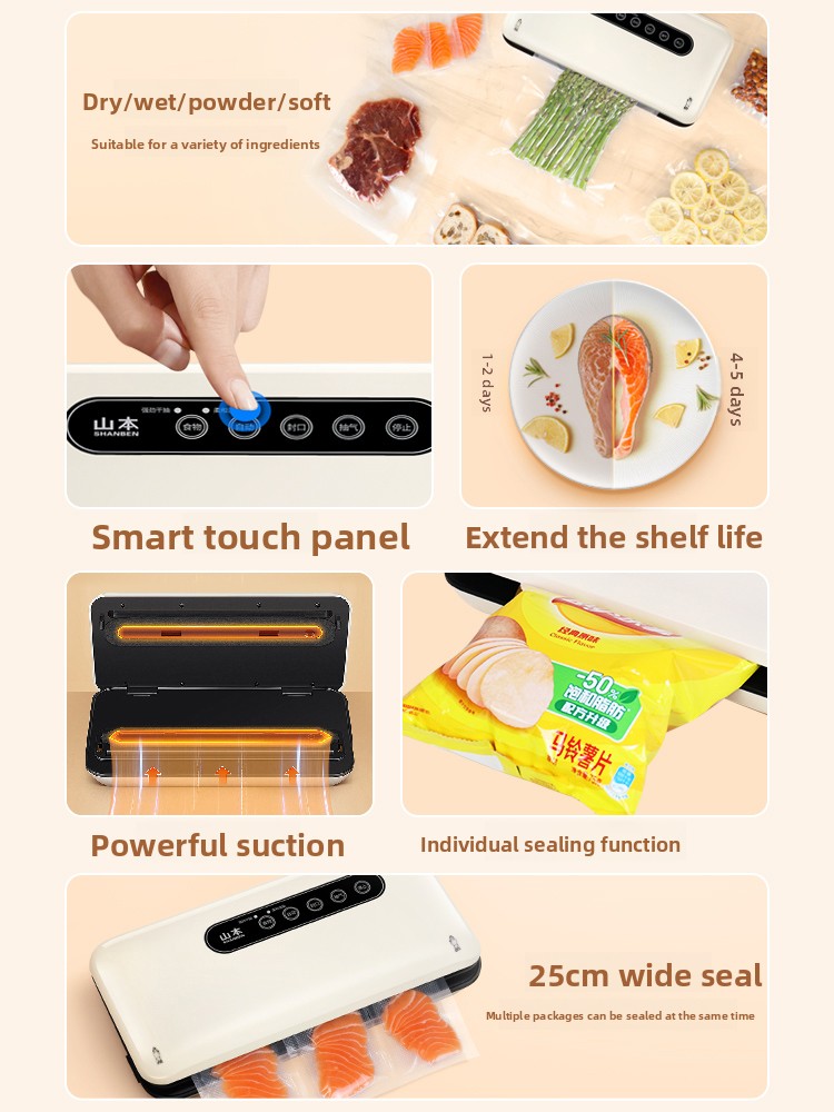 Mini Vacuum Sealer Machine Aut - Food Snack ulasan dan harga
