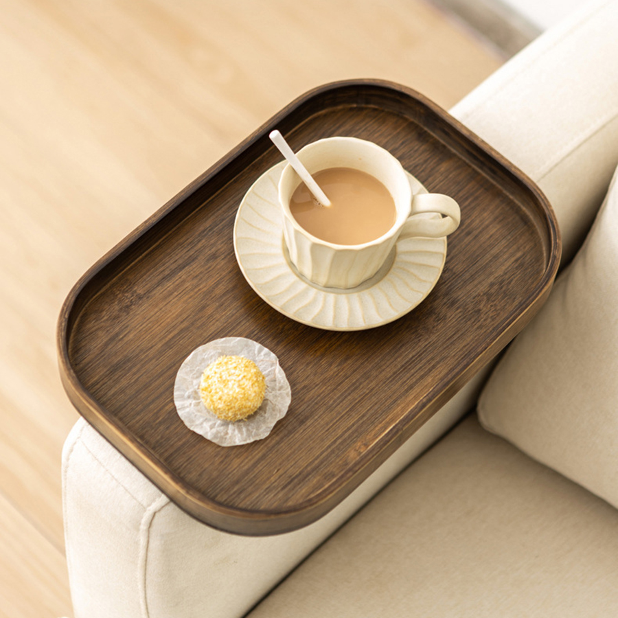 Multi-purpose Bamboo Tray Stor - Food Snacks In Japan ulasan dan harga