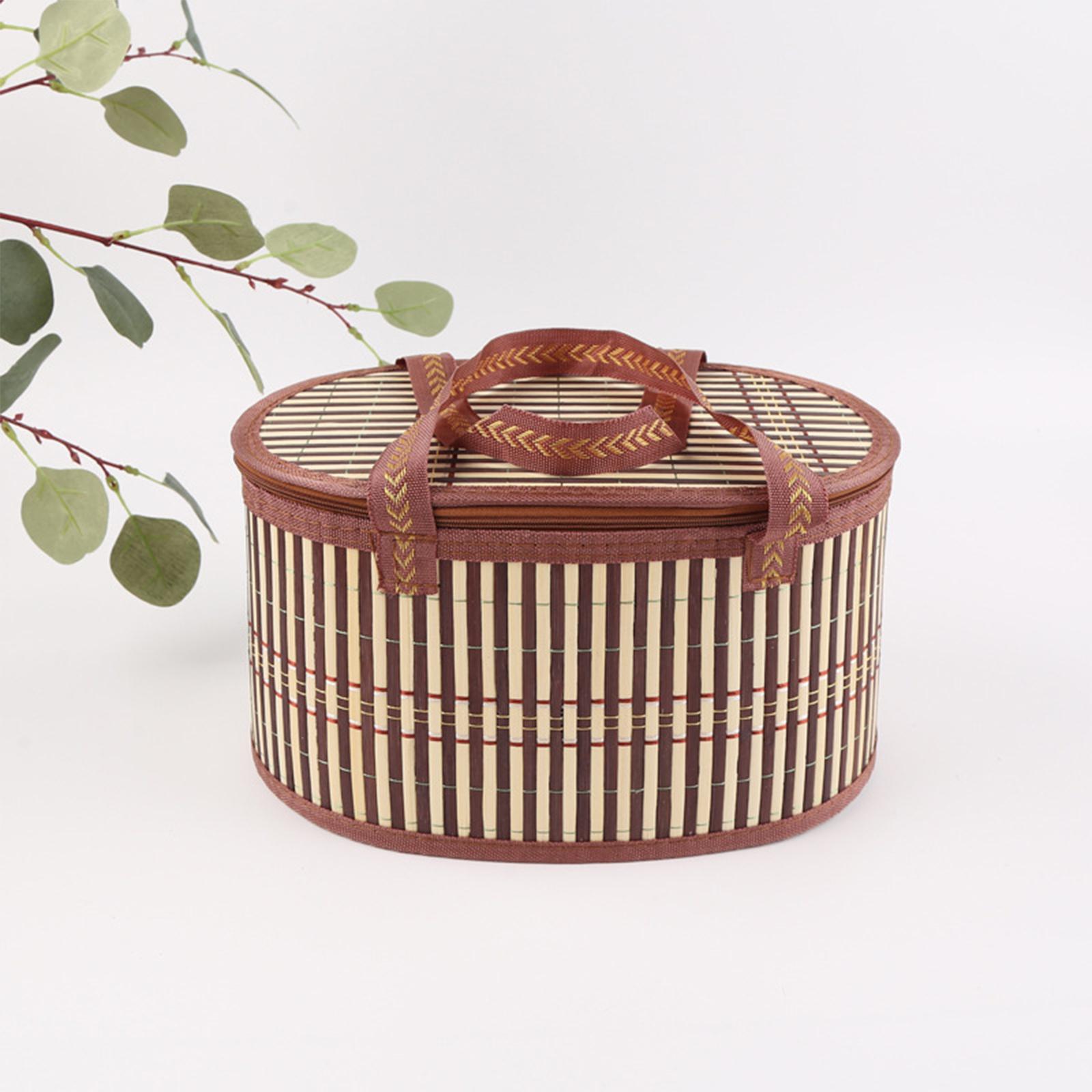 Bamboo Basket Foldable Food Co - Snacks Food Gift Baskets ulasan dan harga