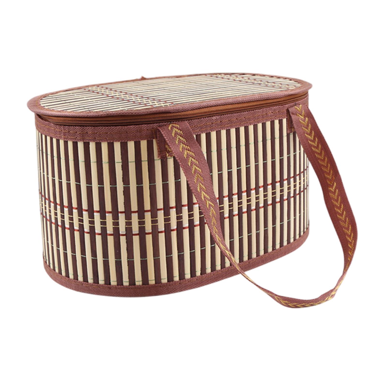 Bamboo Basket Foldable Food Co - Snacks Food Gift Baskets ulasan dan harga