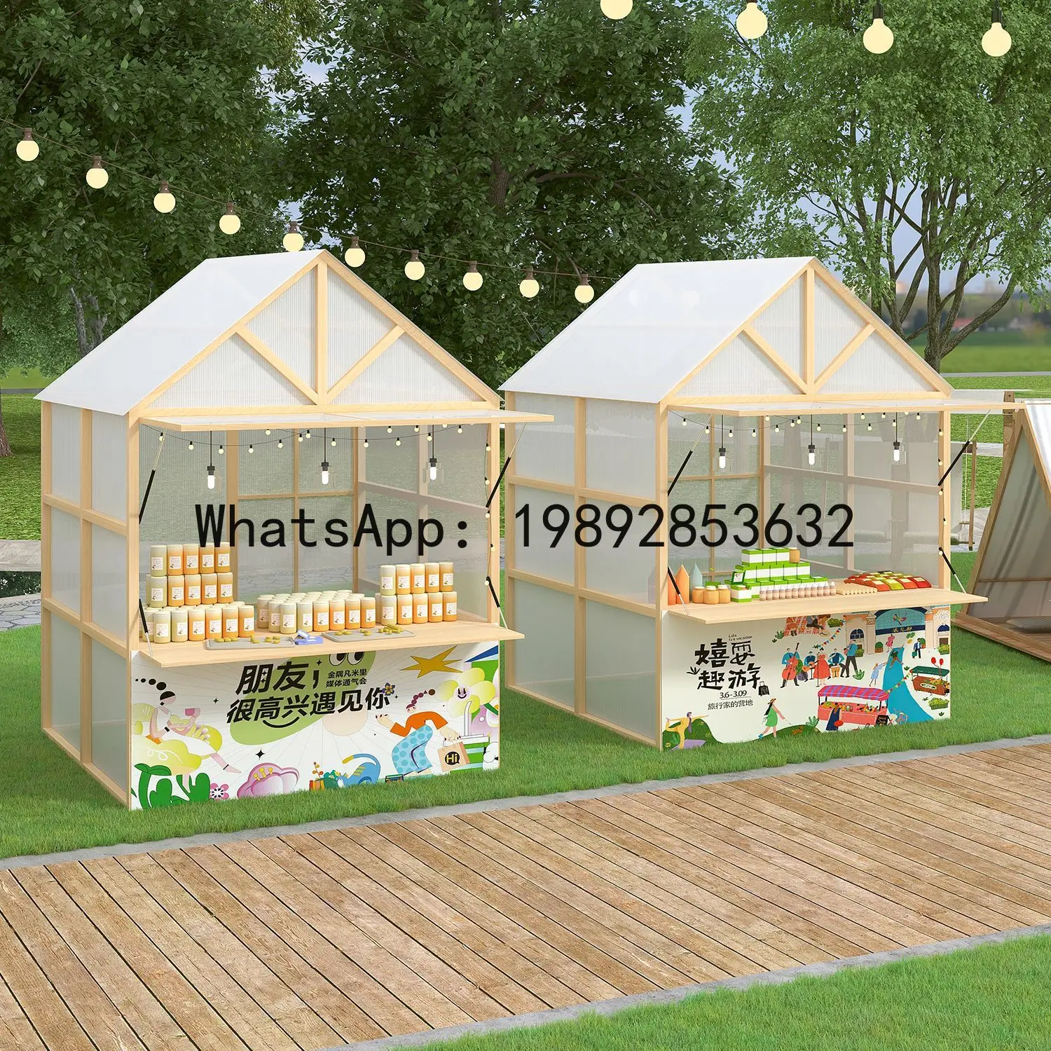 Z2-28Event Stall Rack Internet - Snacks Food Stall ulasan dan harga