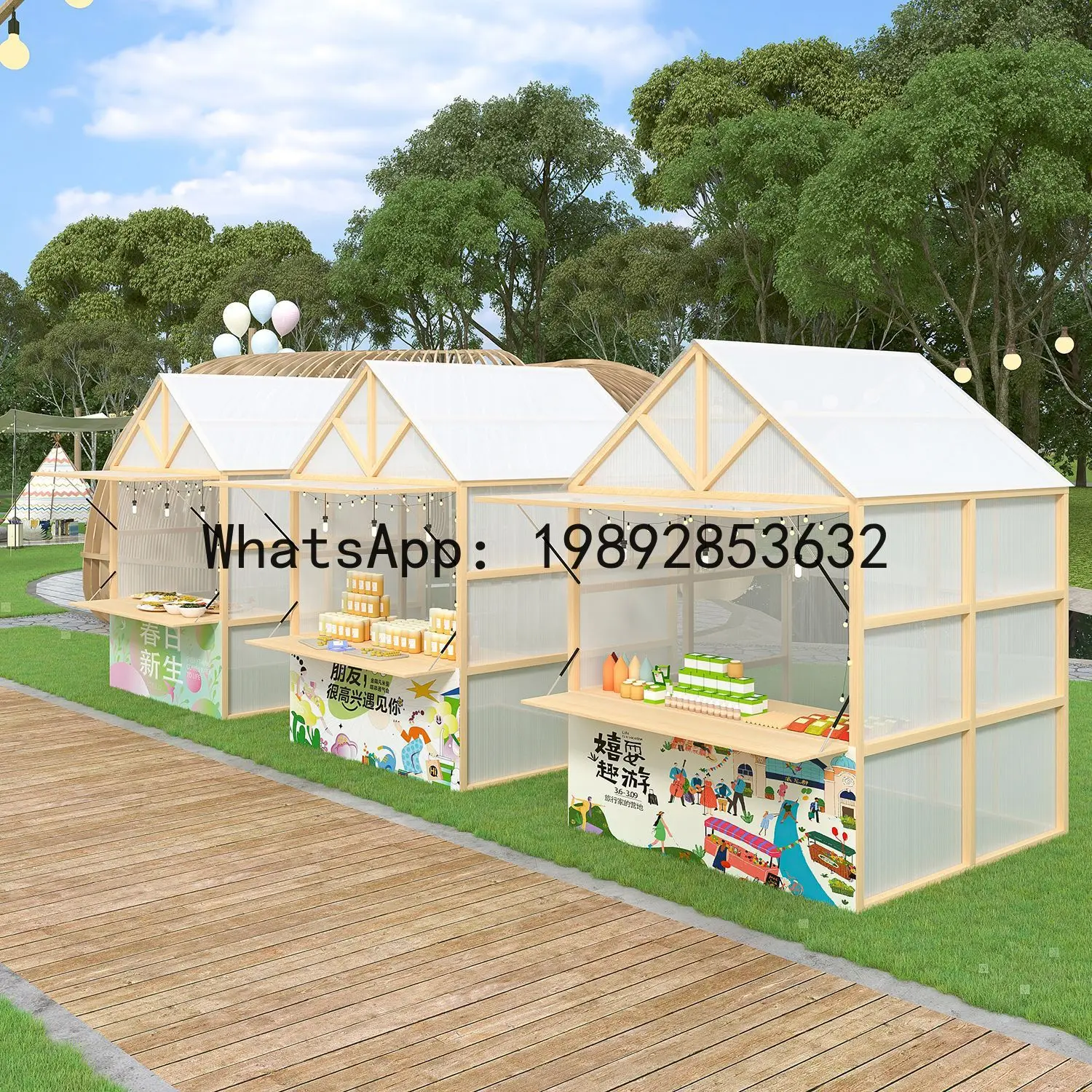 Z2-28Event Stall Rack Internet - Snacks Food Stall ulasan dan harga