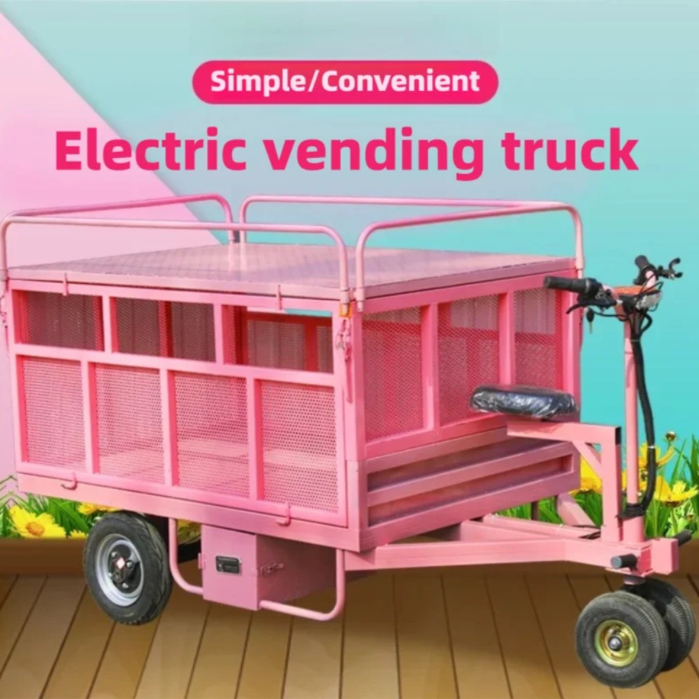 3 Wheel Electric Flat Cart Rev - Snacks Food Stall ulasan dan harga