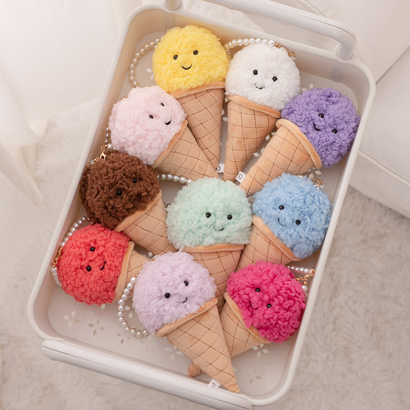 Cute Cartoon Ice cream Plush T - Food Snacks Gifts ulasan dan harga