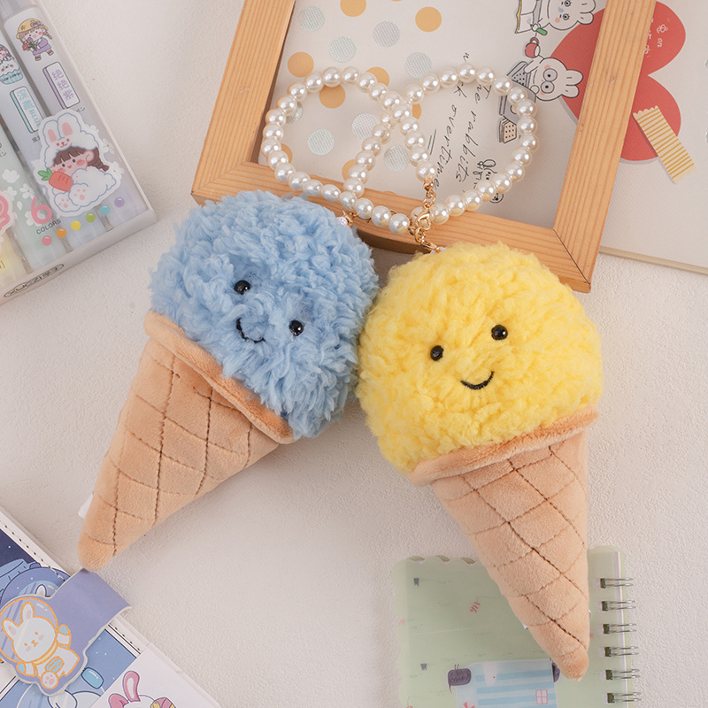 Cute Cartoon Ice cream Plush T - Food Snacks Gifts ulasan dan harga