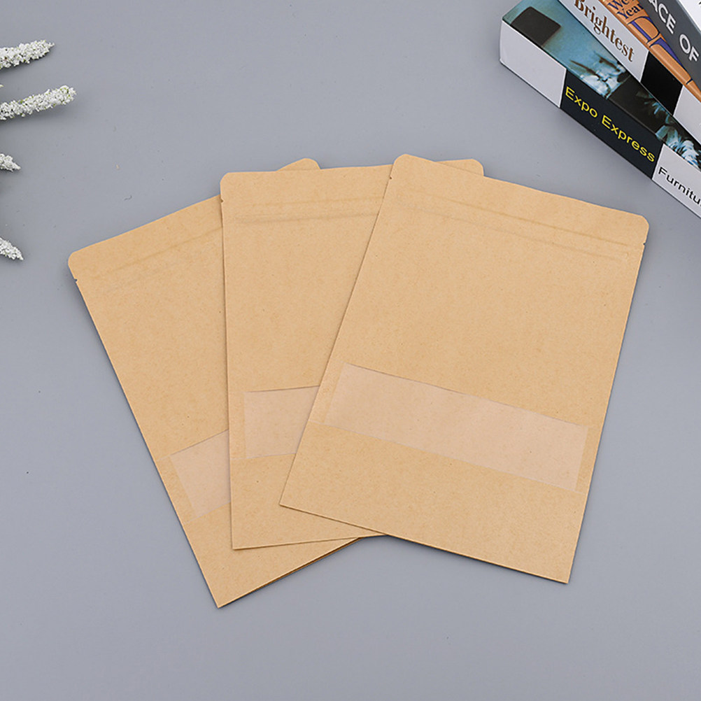50Pcs Food Storage Kraft Paper - Food Snack ulasan dan harga