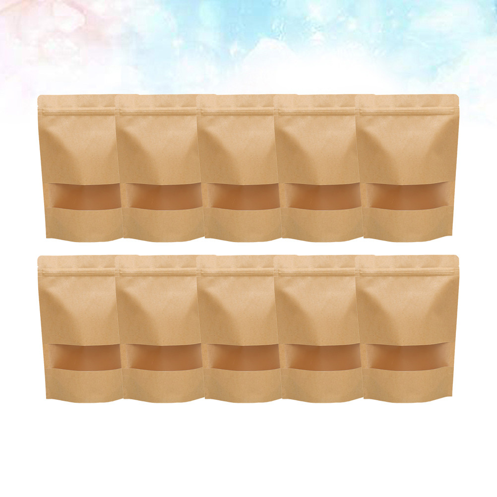 50Pcs Food Storage Kraft Paper - Food Snack ulasan dan harga