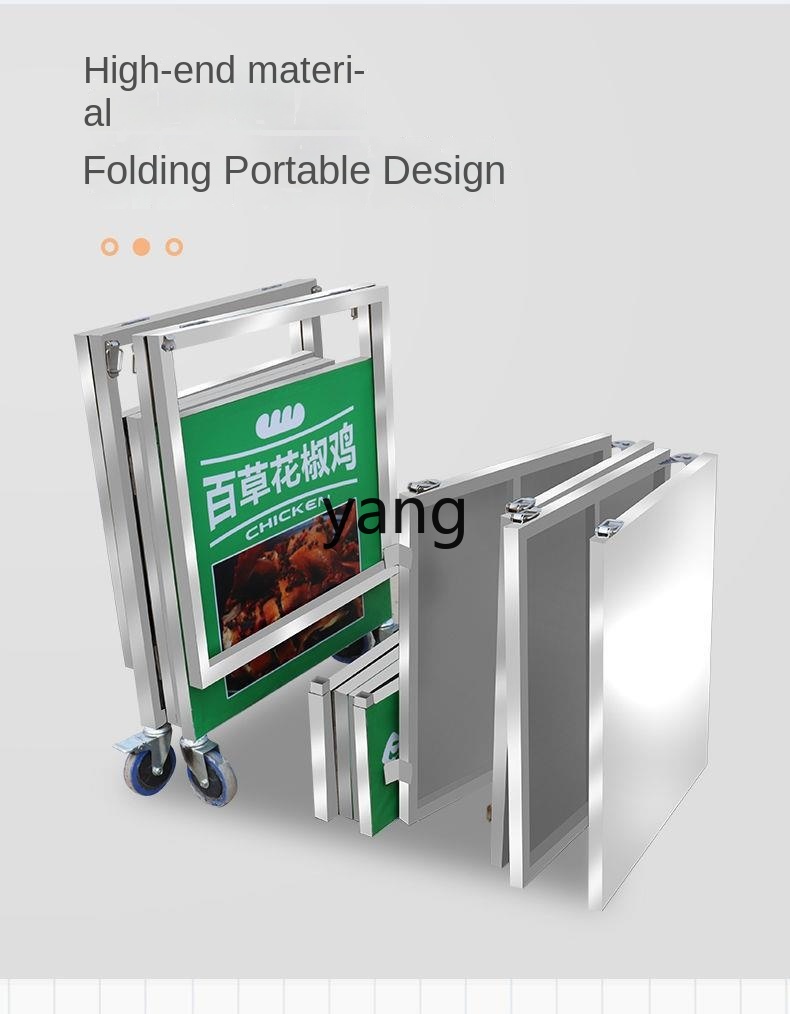 LTT Foldable Stainless Steel H - Snacks Food Stall ulasan dan harga