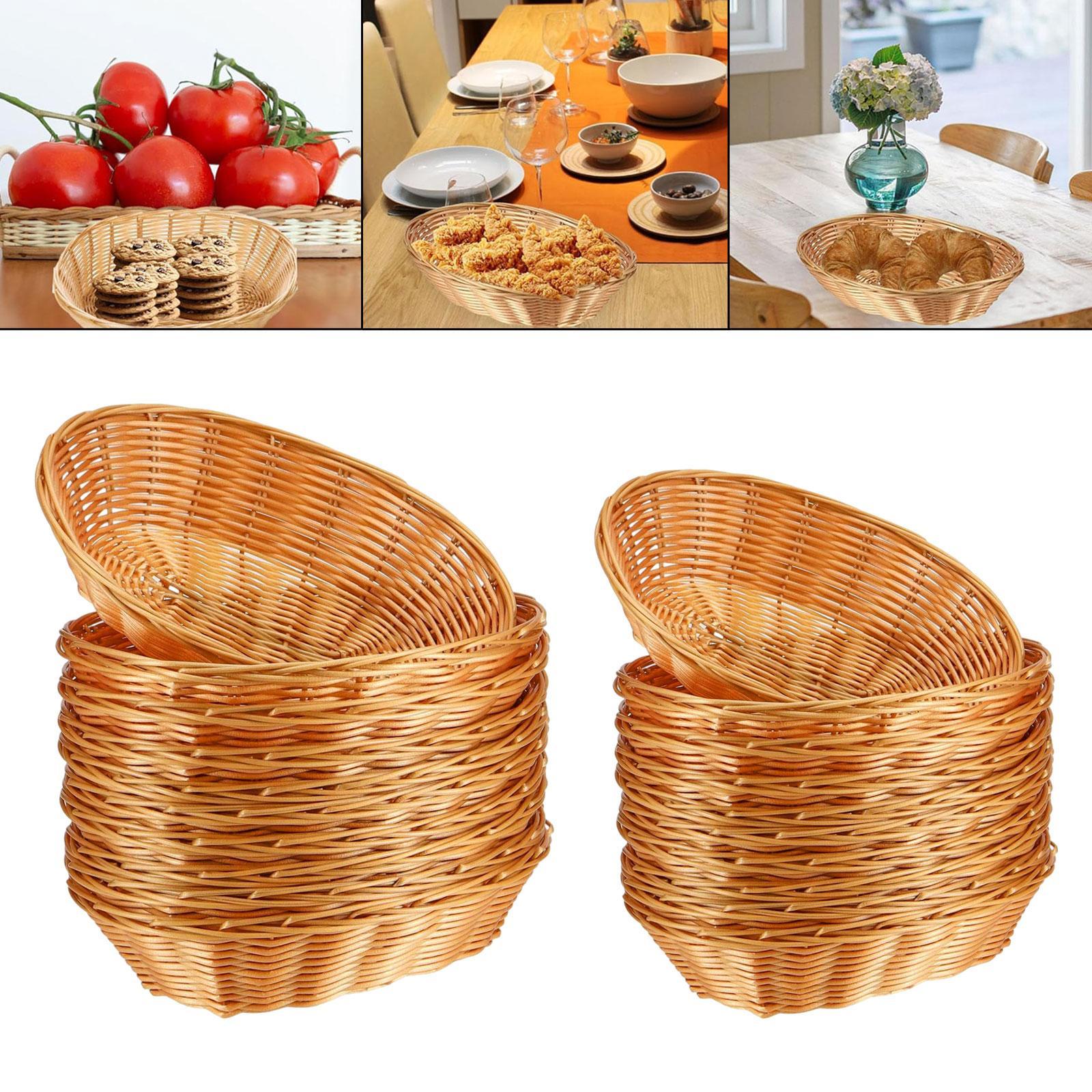 10x Woven Bread Basket Gift Ve - Snacks Food Gift Baskets ulasan dan harga