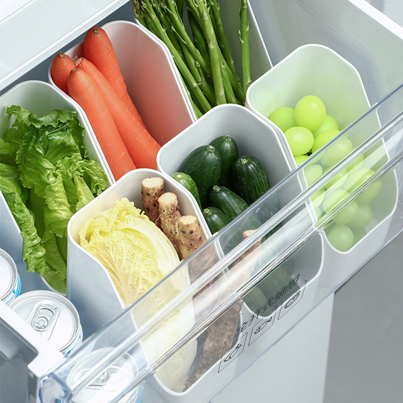 2Pcs Fridge Food Organizer Bin - Food Snacks In Japan ulasan dan harga