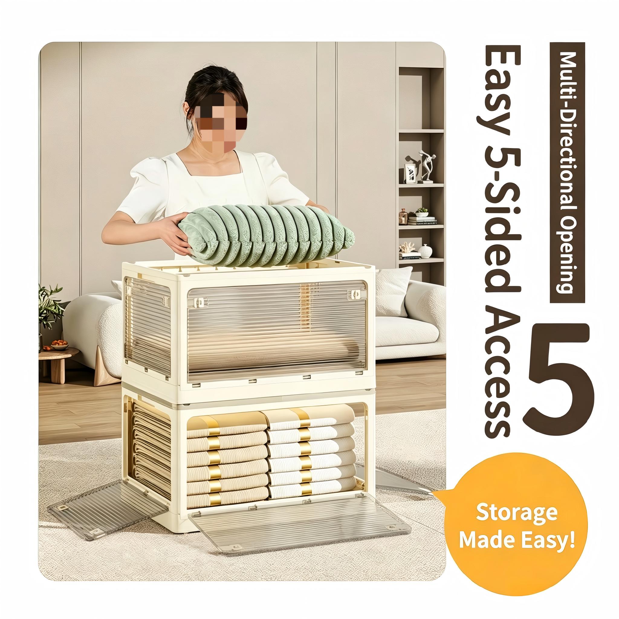 Plastic Storage Box with Lid,  - Yellow Food Snacks ulasan dan harga