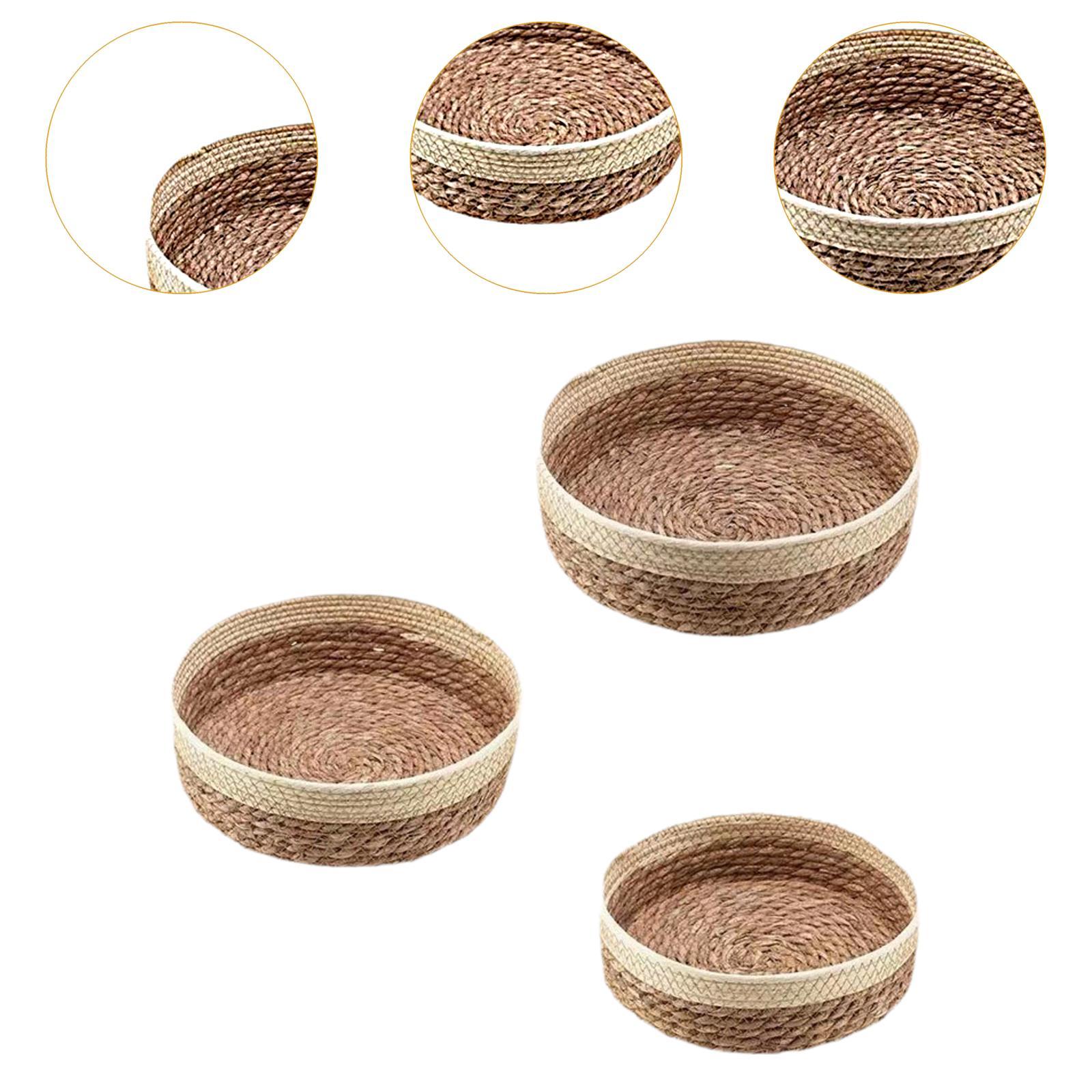 Woven Food Storage Basket Brea - Snacks Food Gift Baskets ulasan dan harga