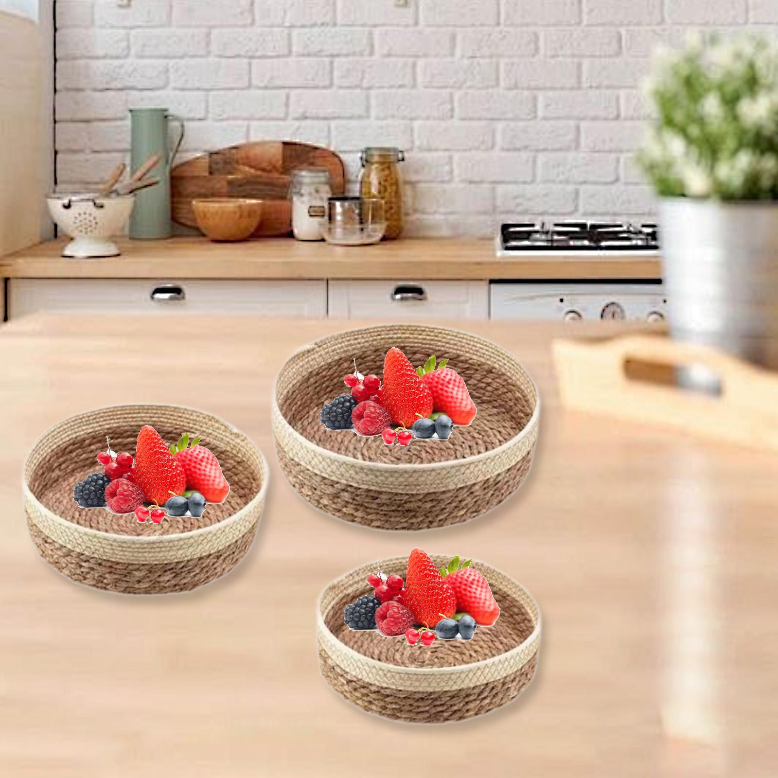 Woven Food Storage Basket Brea - Snacks Food Gift Baskets ulasan dan harga