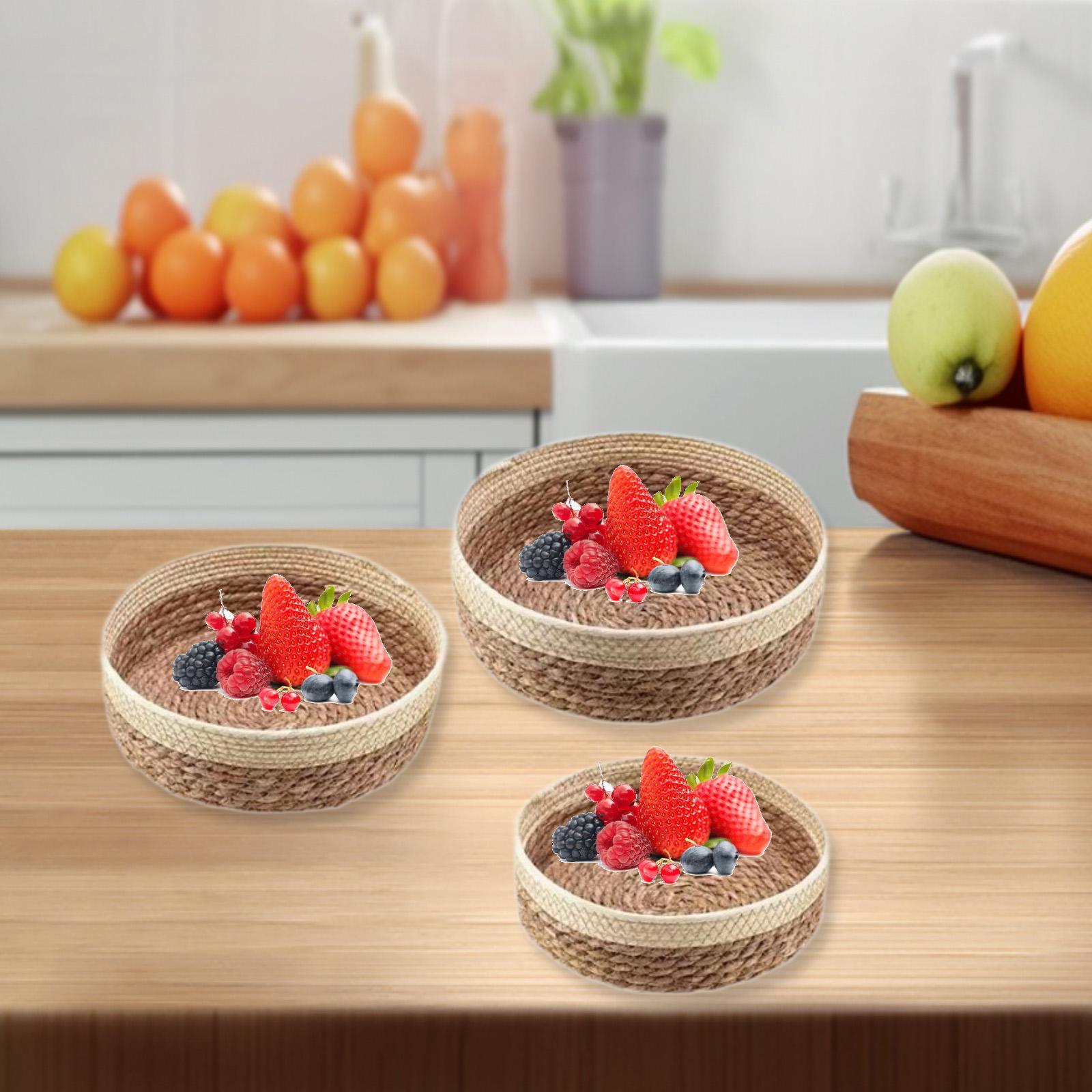 Woven Food Storage Basket Brea - Snacks Food Gift Baskets ulasan dan harga