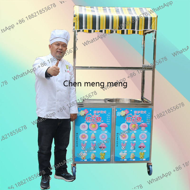 Snack Cart Stall Cotton Candy  - Snacks Food Stall ulasan dan harga