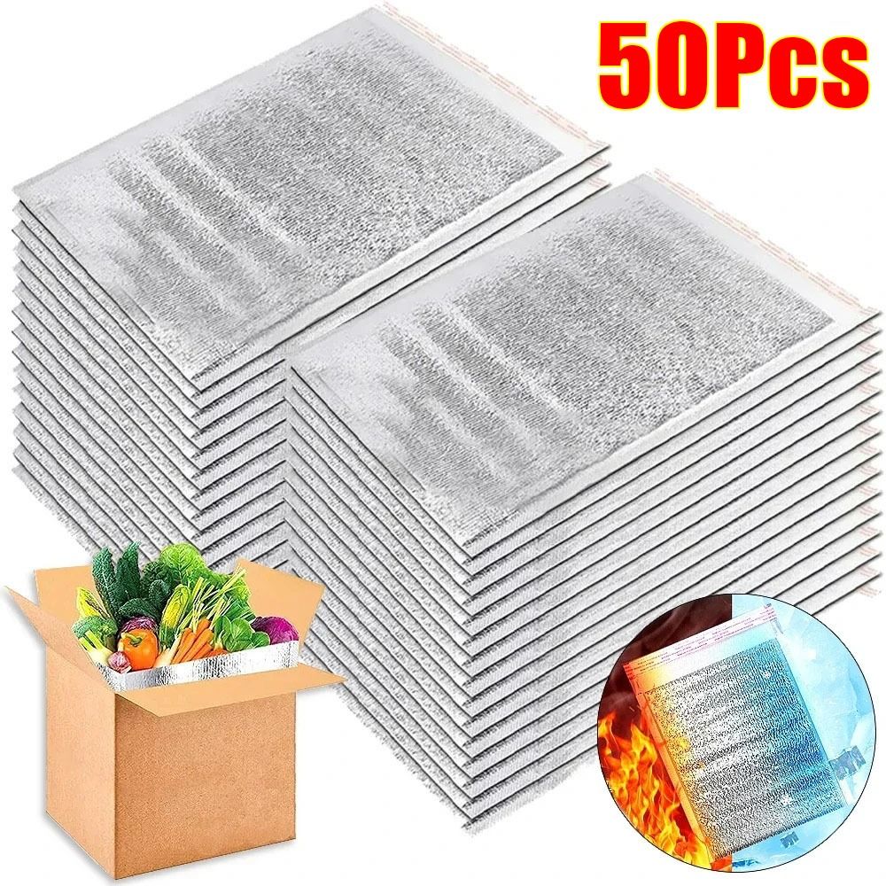 Aluminum Foil Cooler Bag Insul - Food Snacks Delivery ulasan dan harga