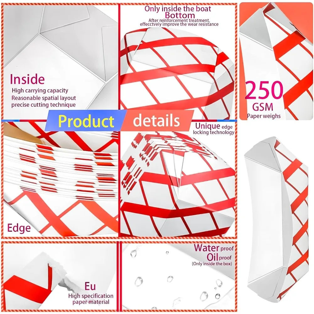 100 Pack 2Lb Kraft Paper Food  - Food Packed Snacks ulasan dan harga