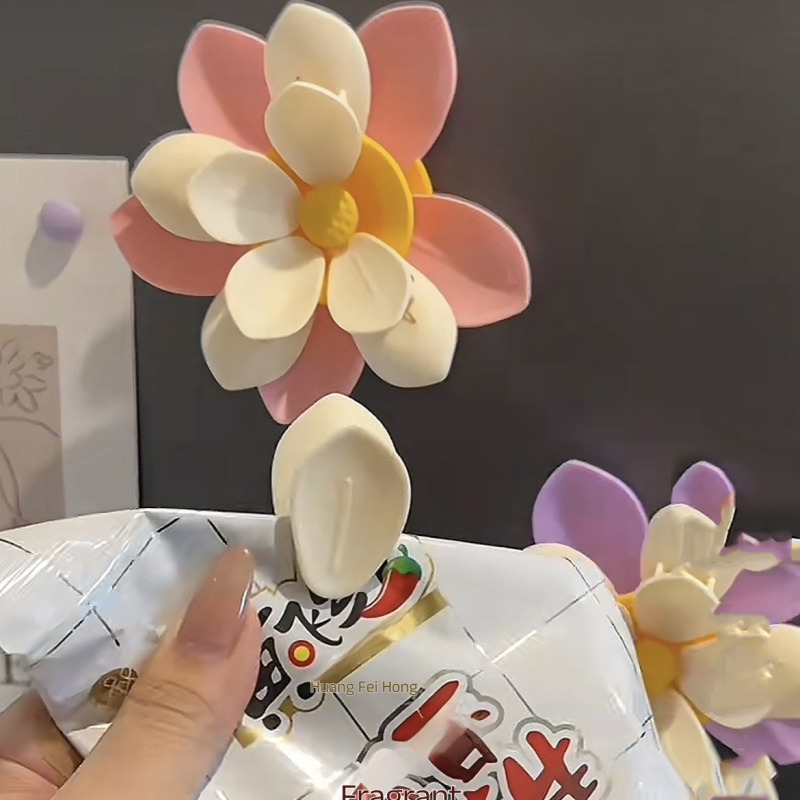 Gentle Lotus Refrigerator Magn - Food Good Snacks ulasan dan harga
