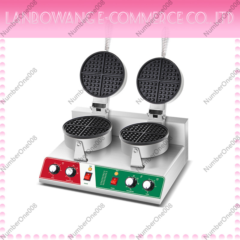 Rotating Waffle Maker Griddle  - Snacks Food Stall ulasan dan harga