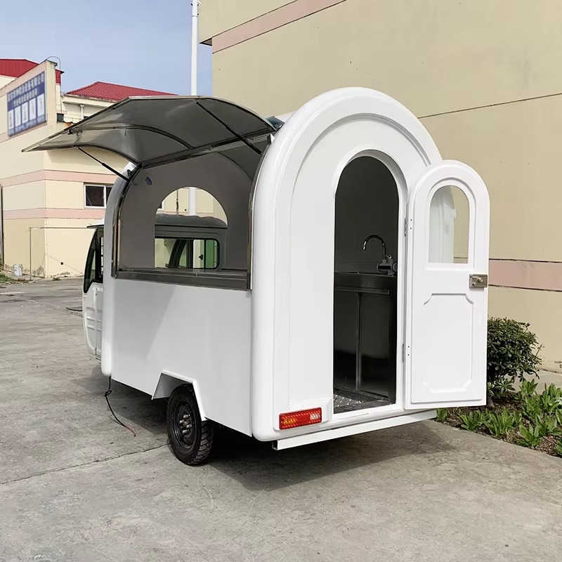 Mini Ice Cream Truck Food Cart - Food Snacks Delivery ulasan dan harga