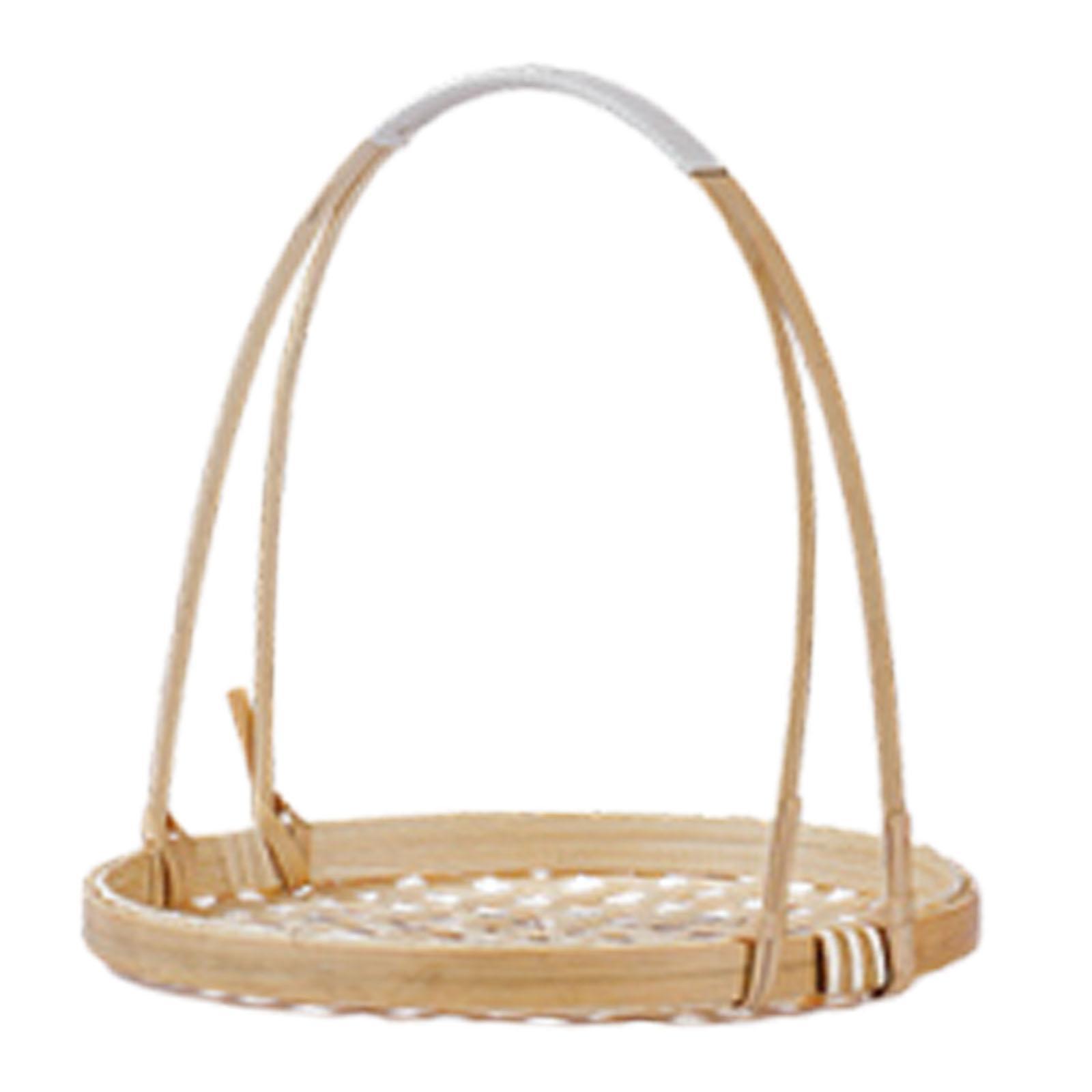 Woven Bamboo Snack Stand Food  - Snacks Food Gift Baskets ulasan dan harga