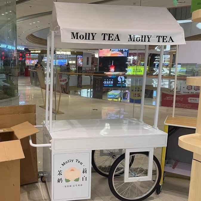 Customizable Stall Food Cart T - Snacks Food Stall ulasan dan harga