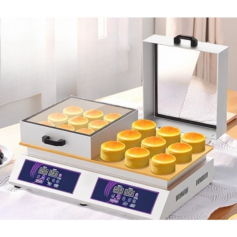 Dual Head Gas Souffle Maker Di - Snacks Food Stall ulasan dan harga