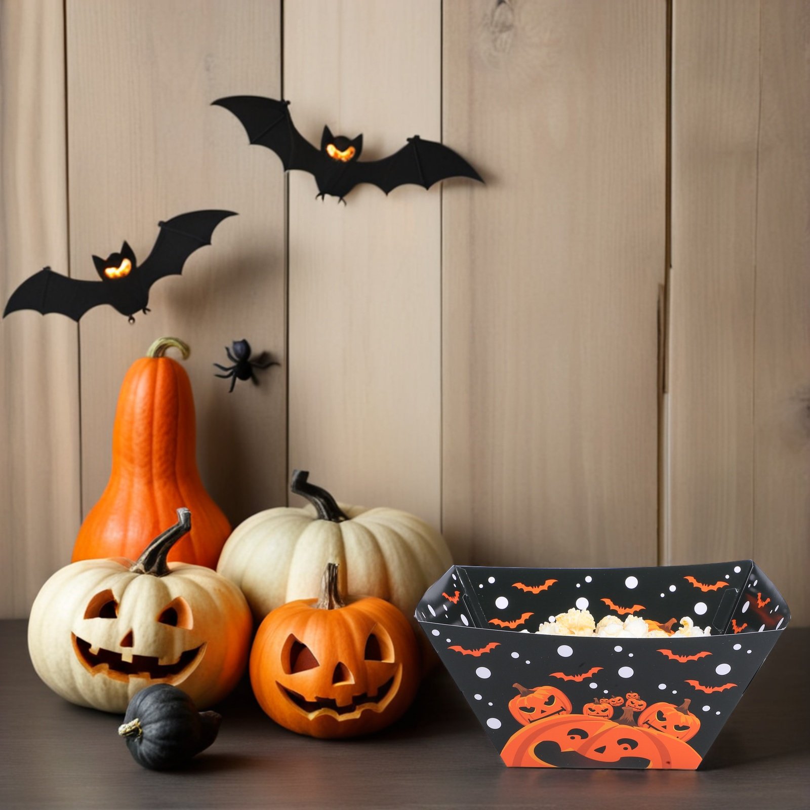 12pcs Halloween Snack Boxes Pu - Snacks Food Gift Baskets ulasan dan harga