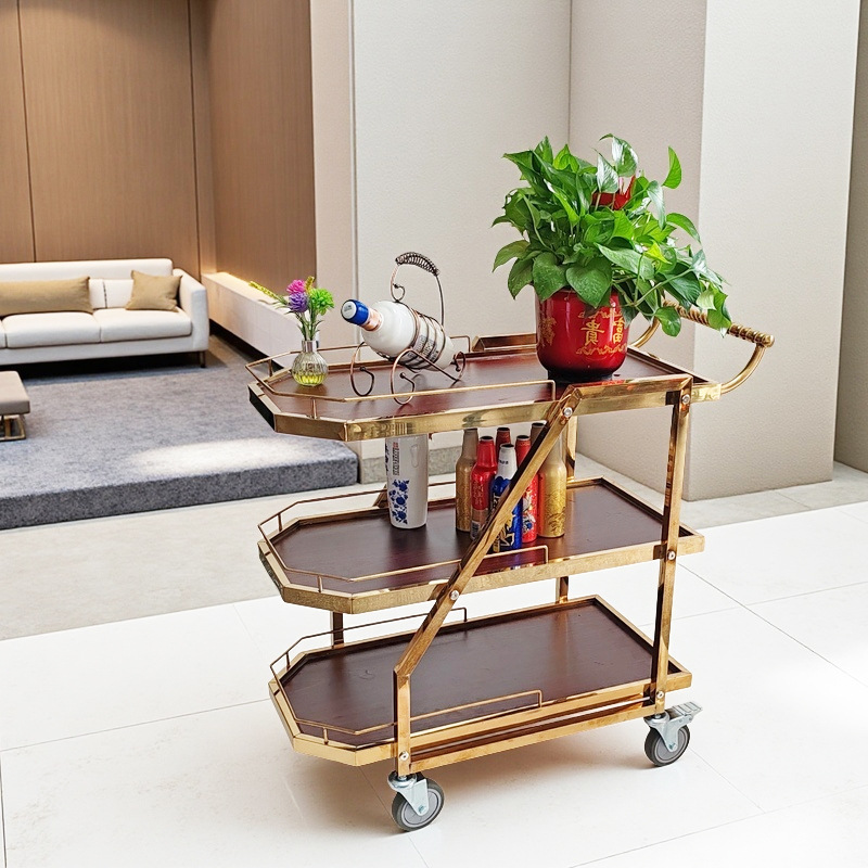 Dining cart, wine cart, restau - Food Snacks Delivery ulasan dan harga