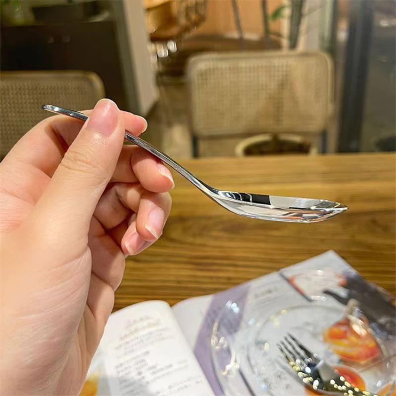 Compact Stainless Spoon And Fo - Food And Snacks Ideas ulasan dan harga