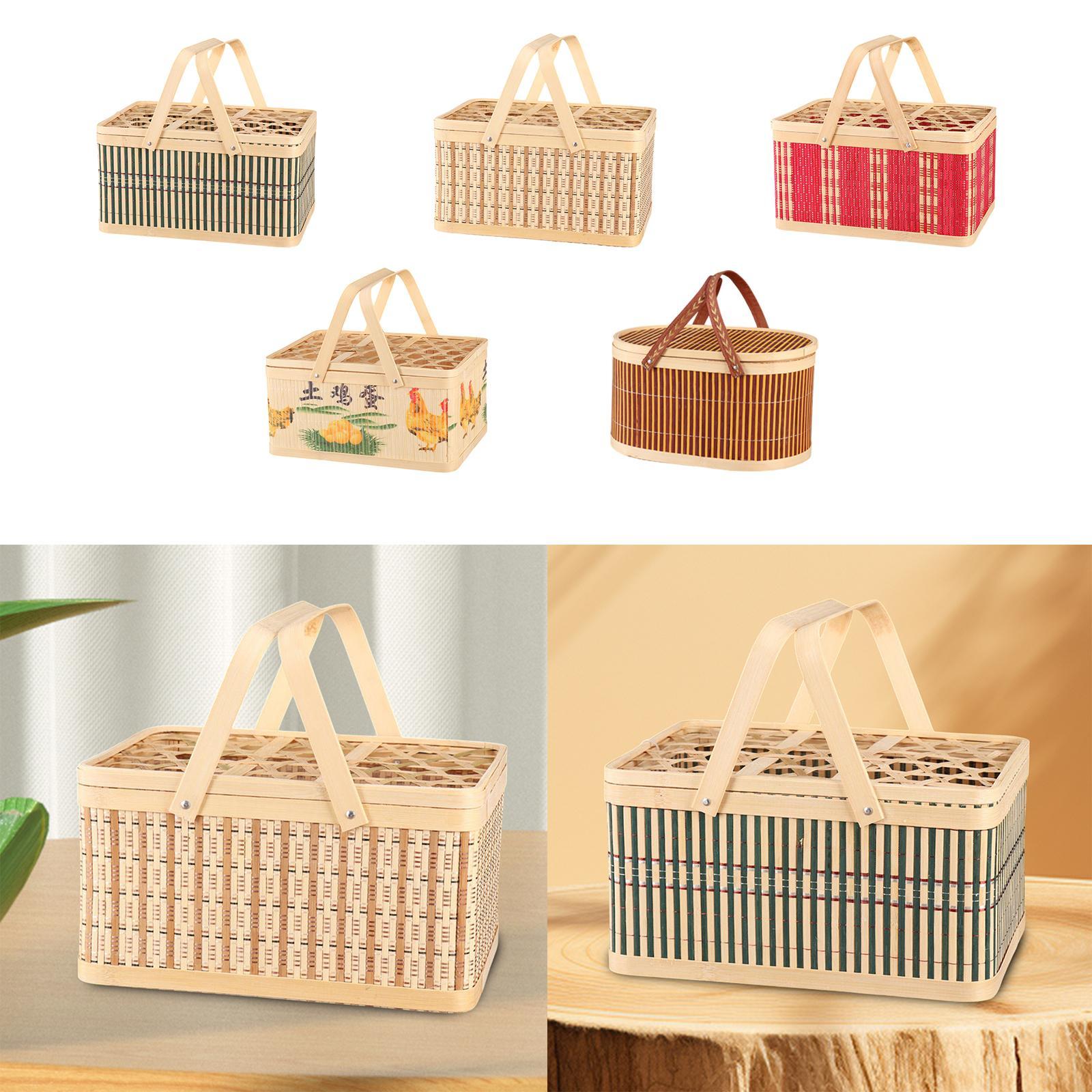 Flower Basket Portable Gift Wr - Snacks Food Gift Baskets ulasan dan harga