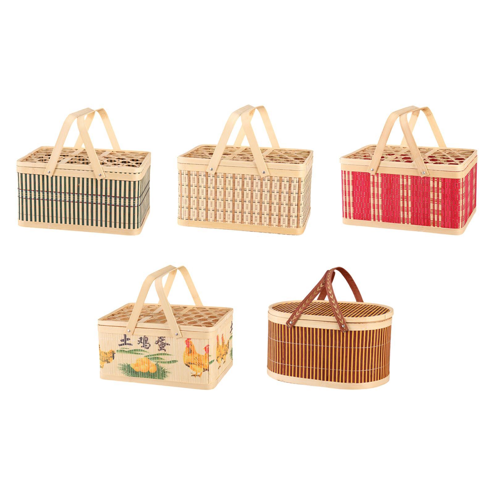 Flower Basket Portable Gift Wr - Snacks Food Gift Baskets ulasan dan harga