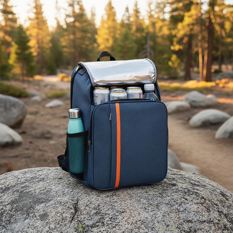 Insulated Cooler Backpack Larg - Food Snacks Delivery ulasan dan harga