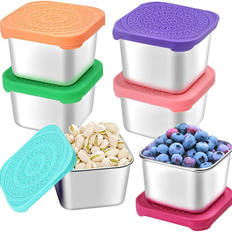 1PC Stainless Steel Snack Cont - Food Snacks In Japan ulasan dan harga