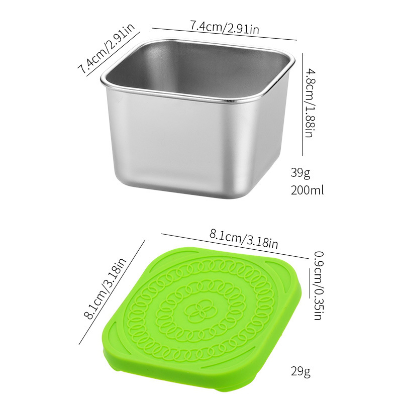 1PC Stainless Steel Snack Cont - Food Snacks In Japan ulasan dan harga